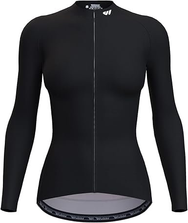 Cycling Jersey Women Long Sleeve Bicycle Biking Bike Shirts for Women with Pockets