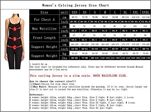 Women's Cycling Jersey Sleeveless Short Long Sleeve Bike Shirt Half Zipper Road Bicycle Biking Tops CF3