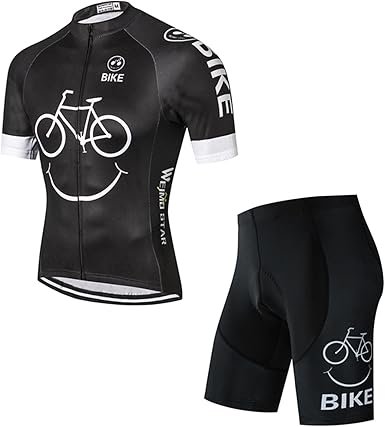Cycling Jersey Men Full Zip Bike Shirt Racing Top Bicycle Clothing