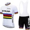 Cycling Jersey Men Set Bib Shorts Set Summer Mountain Bike Bicycle Suit Anti UV Bicycle Team Racing Uniform Clothes