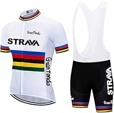 Cycling Jersey Men Set Bib Shorts Set Summer Mountain Bike Bicycle Suit Anti UV Bicycle Team Racing Uniform Clothes