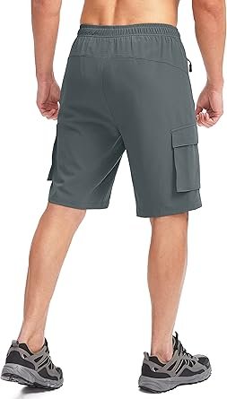 71qTkdEreL._AC_SY445_.jpg Men Mountain Bike Shorts 3D Padded Loose fit Biking Riding Cycling Bicycle Biker Shorts Zipper Pockets