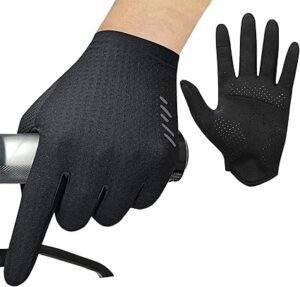 Bike Gloves for Men Women Cycling with Reflective Strips  Anti-Slip Shock